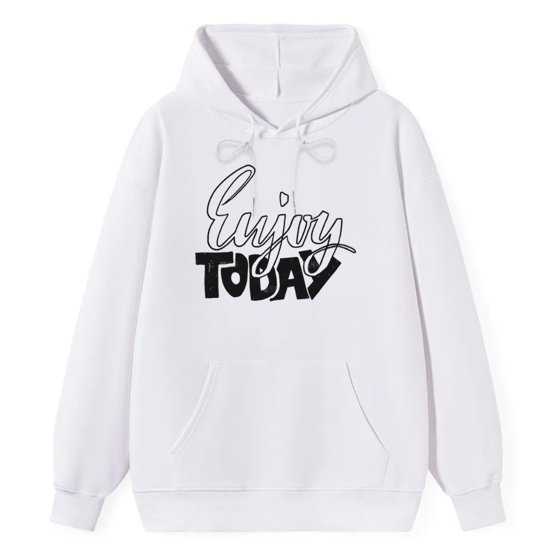 Enjoy Today Classic Hoodie - Image 4