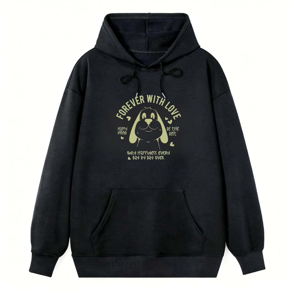 Forever With Love Dog Classic Hoodie - Image 3