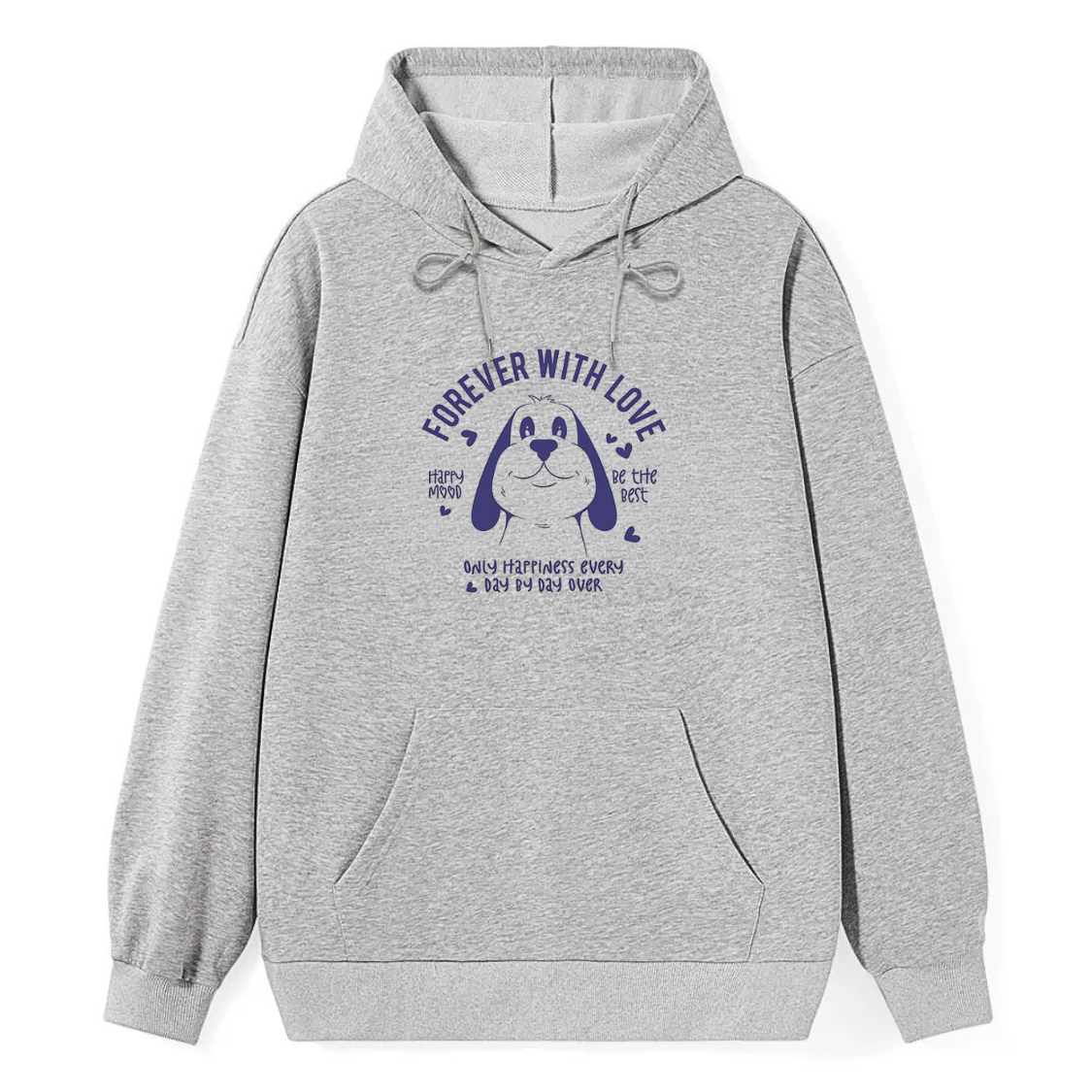 Forever With Love Dog Classic Hoodie - Image 4