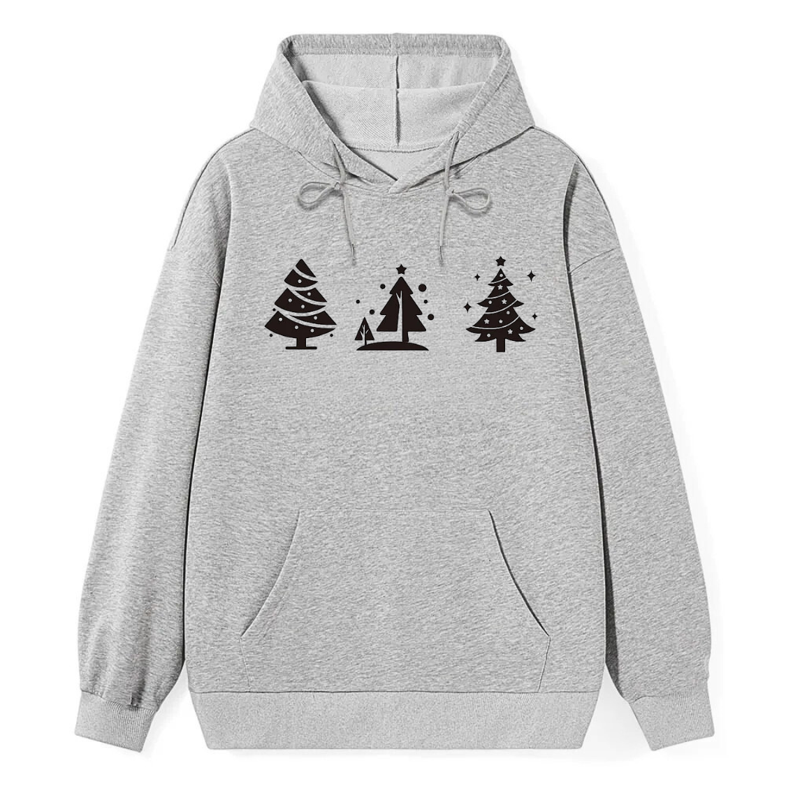 Christmas Tree Pattern Classic Hoodie - Image 4