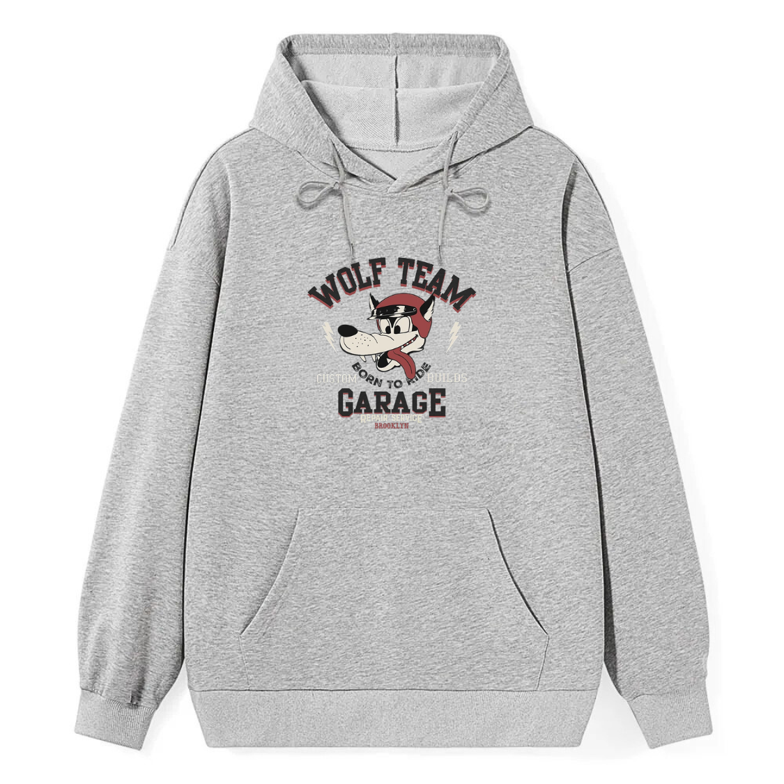 Wolf Team Garage Classic Hoodie - Image 3