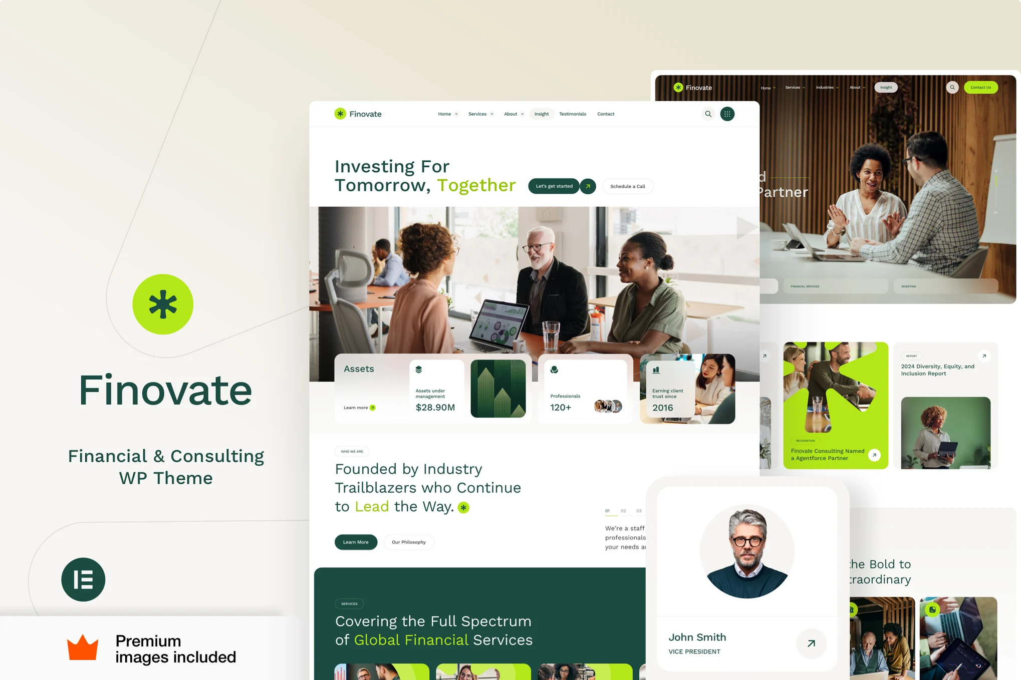 Finovate – Financial Advisor Consulting WordPress