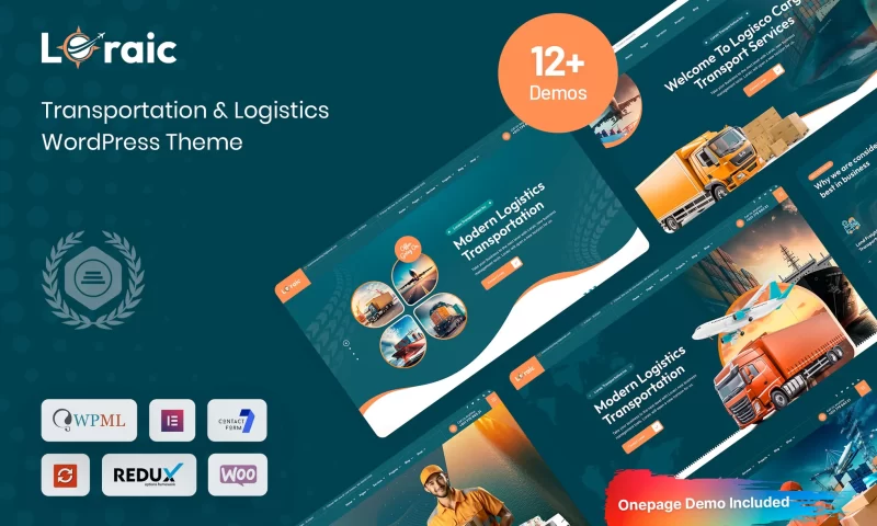 Loraic - Transportation & Logistics Theme