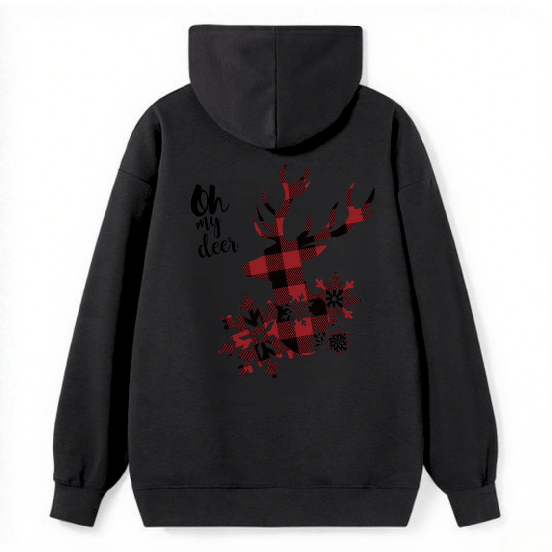 Oh My Deer Christmas Classic Hoodie - Image 4
