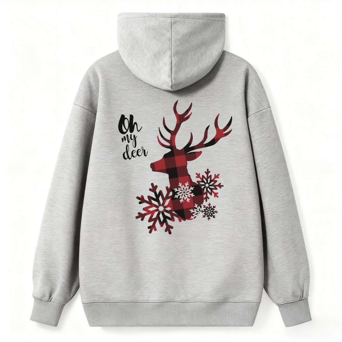 Oh My Deer Christmas Classic Hoodie - Image 3