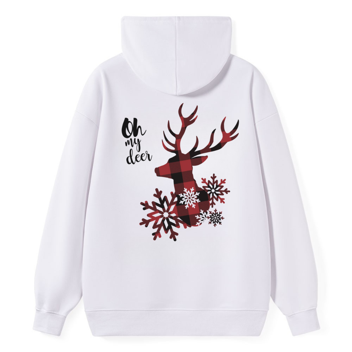Oh My Deer Christmas Classic Hoodie