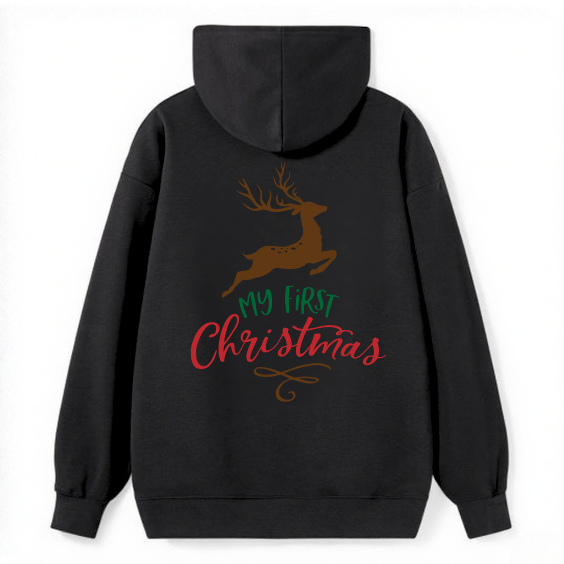 My First Christmas Deer Classic Hoodie - Image 3