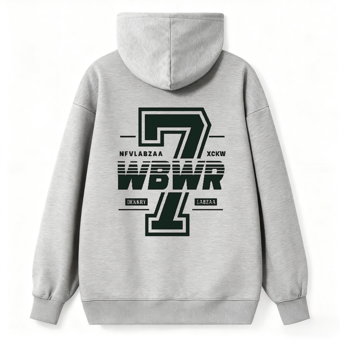 Number 7 WBWR Classic Hoodie - Image 3