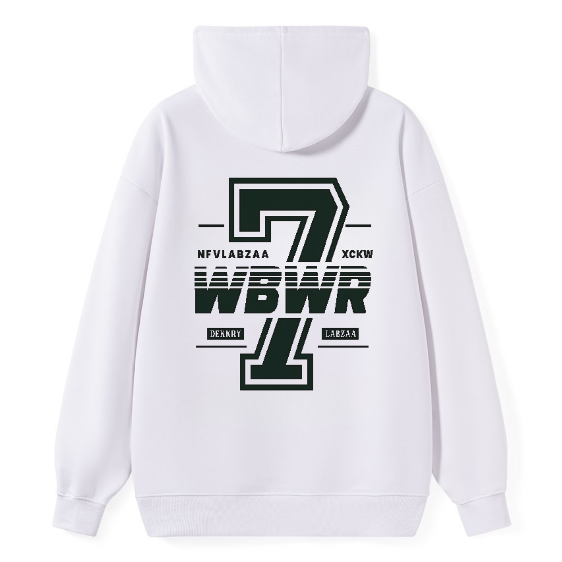 Number 7 WBWR Classic Hoodie - Image 4