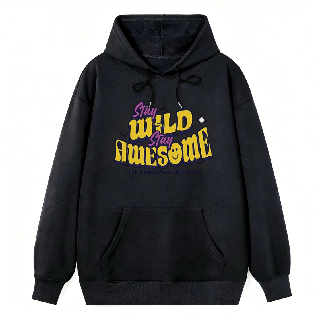 Wild and Awesome Classic Hoodie - Image 3