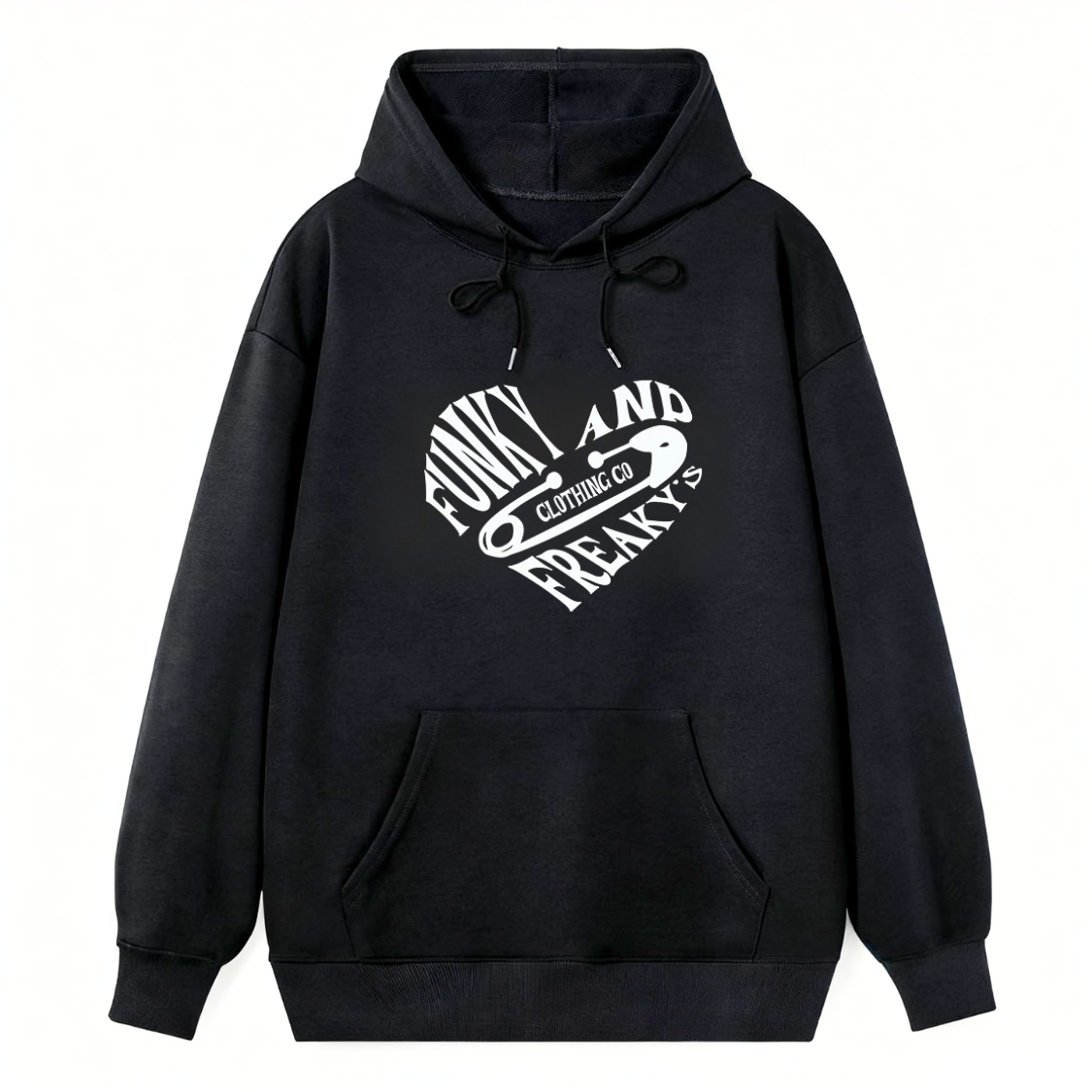 Punk and Freak Heart Classic Hoodie