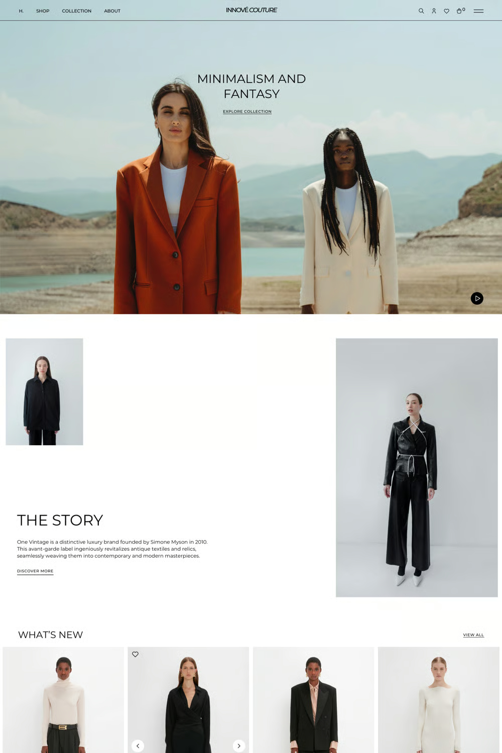 Innové Couture - Fashion Clothing Ecommerce Shop - Image 2