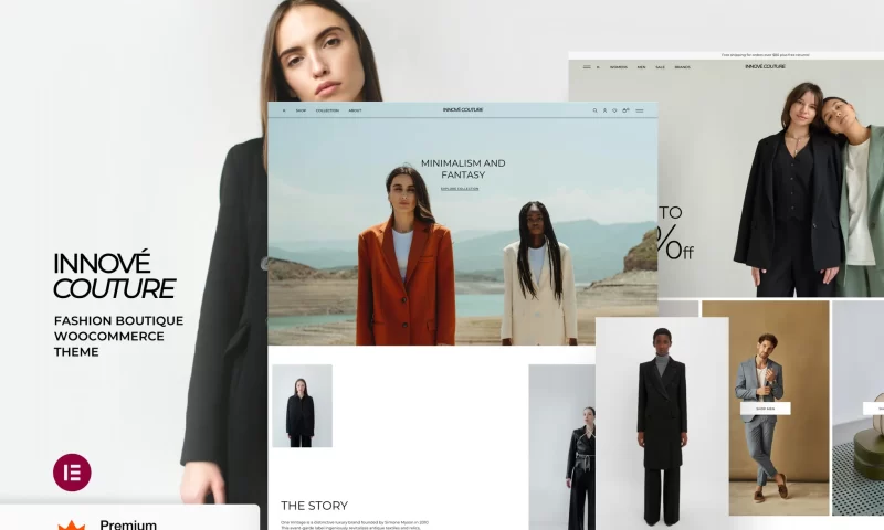 Innové Couture - Fashion Clothing Ecommerce Shop