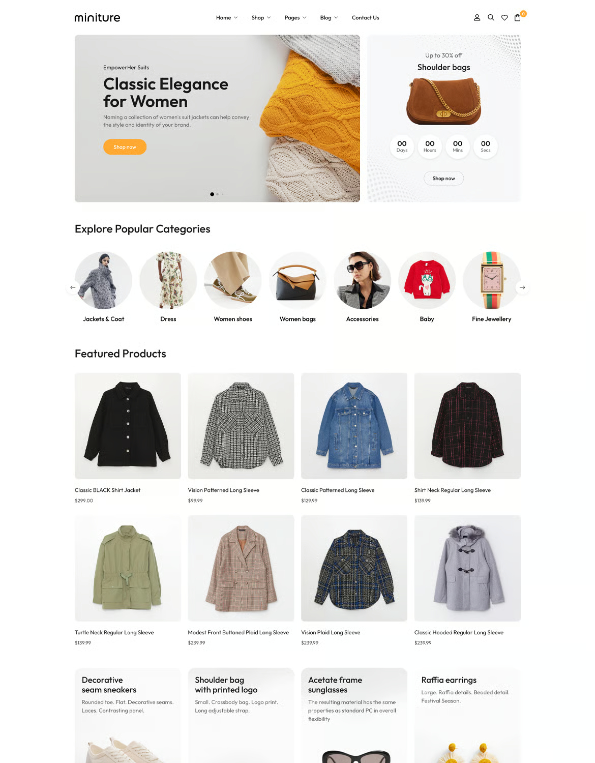 Miniture - Minimalist WooCommerce Theme - Image 4