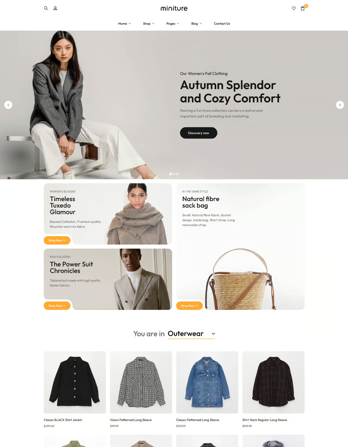 Miniture - Minimalist WooCommerce Theme - Image 2