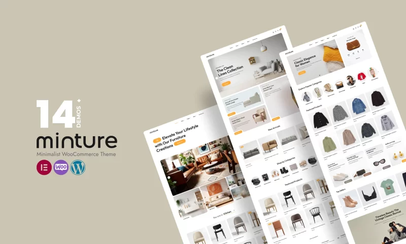 Miniture - Minimalist WooCommerce Theme